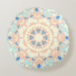 Mjuk Baby blue Magic Star Sommarnäsy Rund Kudde