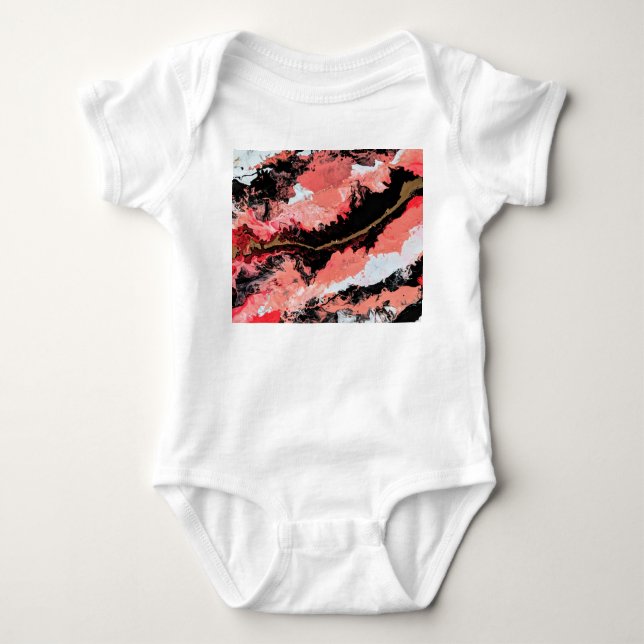 Mjuk babybodysuit 🍼 t shirt (Framsida)