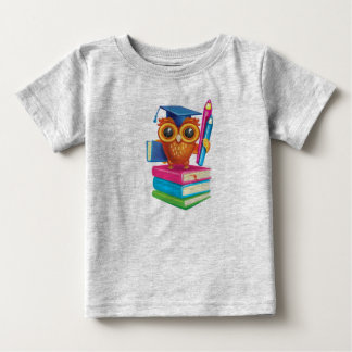 Mjuk bekväm Baby T-shirt med Tecknad