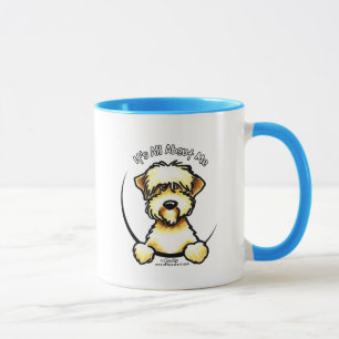 Mjuk bestruken Wheaten Terrier IAAM Mugg