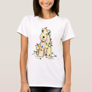 Mjuk bestruken Wheaten Terrier - jul Tee Shirt