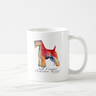 Mjuk bestruken Wheaten Terrier Kaffemugg