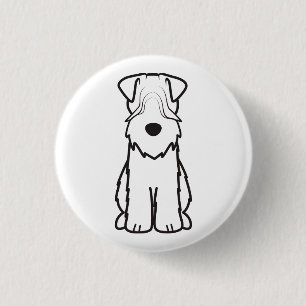 Mjuk bestruken Wheaten Terrier Knapp