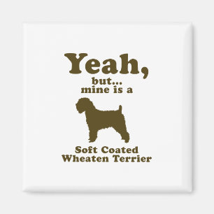 Mjuk bestruken Wheaten Terrier Magnet