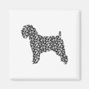 Mjuk bestruken Wheaten Terrier Magnet