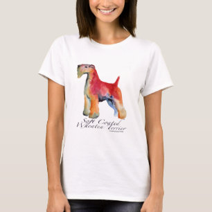 Mjuk bestruken Wheaten Terrier Tee Shirt
