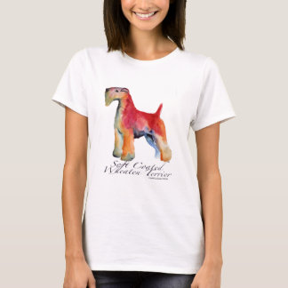 Mjuk bestruken Wheaten Terrier Tee Shirt