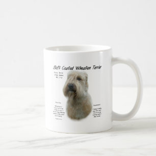 Mjuk bestruken Wheaten Terrierhistoriedesign Kaffemugg