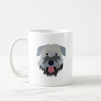 Mjuk bestruken Wheaten Terrierhundmugg Kaffemugg