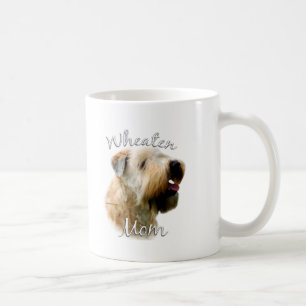 Mjuk bestruken Wheaten Terriermamma 2 Kaffemugg