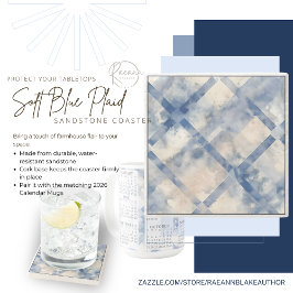 Mjuk, blå, fyrkantig sandsten Underlägg