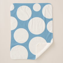 Mjuk blå Hygge Blanket