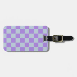 Mjuk blå och lavender Kontrollerad Bagagebricka