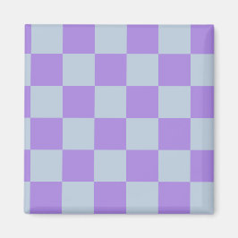 Mjuk blå och lavender Kontrollerad Magnet