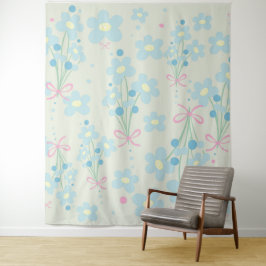 Mjuk blå och Rosa harmoni