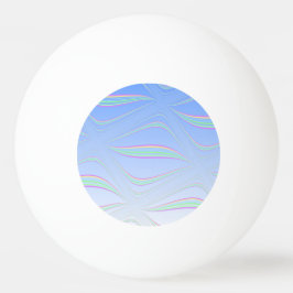 Mjuk Blå Vågdesign Pingisboll