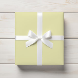 Mjuk Blek Gult i fast Färg Presentpapper
