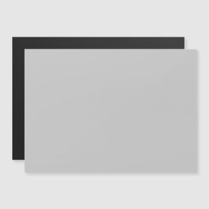 Mjuk Blekgri Geometrisk Magnetisk Inbjudningskort