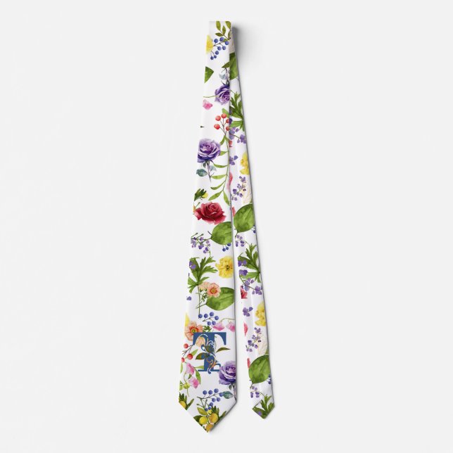 mjuk blombakgrund slips (Framsida)