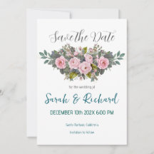 Mjuk Blommigt Bröllop