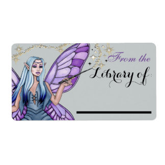 Mjuk Bok-etikett för Magic Fairy Plate Fraktsedel