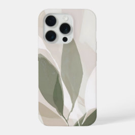 Mjuk botanisk abstrakt med salvia – lugn modern or