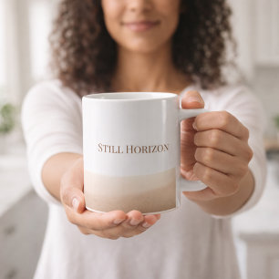 Mjuk Brun Horizon Klassisk Mugg, 33 cl Kaffemugg