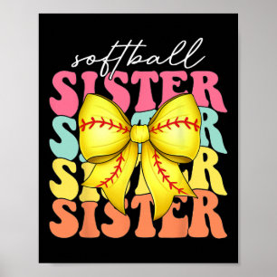 Mjuk Coquette Bow Mjuk Mors Dag Mjuk Syster Poster