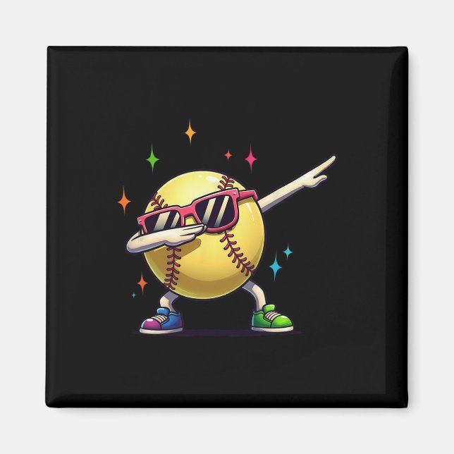 Mjuk Dab-dans Rollig Mjuk Spelare Pojkar Killar Vu Magnet (Framsidan)