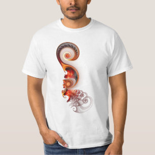 Mjuk elegans tee shirt
