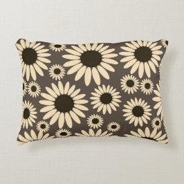Mjuk Empress Florals Brun Kejsarinna Prydnadskudde