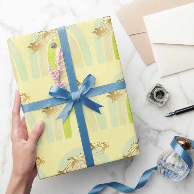 Mjuk Enkel Rolig Söt Julklocka Presentpapper (Gifting)