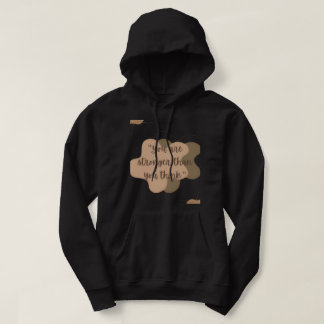 Mjuk Estetisk Citat Tröja | Minimal & Mysig Gatust Hoodie