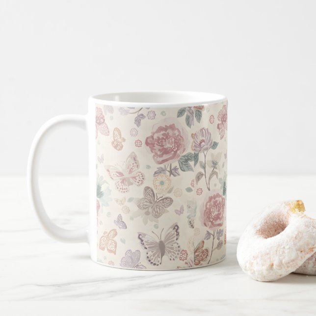 Mjuk estetisk kudde för sovrum och vardagsrum  kaffemugg (Med munk)