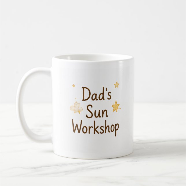 Mjuk Estetisk Sol Verkstadsgåva Kaffemugg (Vänster)