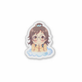 Mjuk Estetisk Söt Kawaii Drömmig Flicksticker Klistermärken