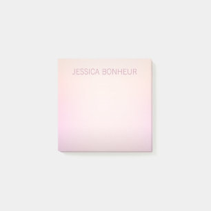 Mjuk Färg Fading Ombre Post-it Block