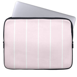 Mjuk färg Vertikal randigt mönster design Laptop Fodral