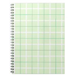 Mjuk färg Vertikal randmönster Punktdesign Anteckningsbok