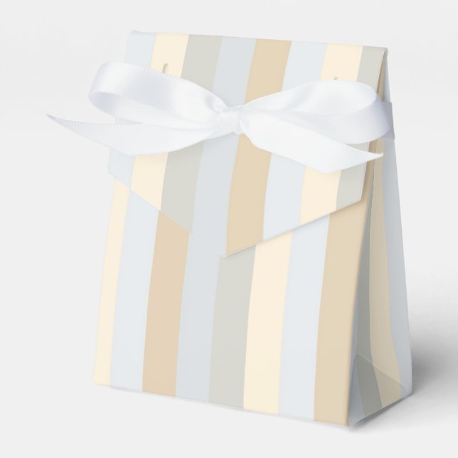 Mjuk Färgad Grays Lodrät Rand Mönster Presentaskar (Framsidan Sidan)