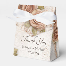 Mjuk Färgad Ro Bröllop Presentaskar