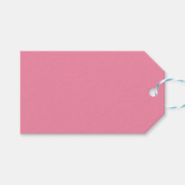 Mjuk Flamingo Rosa Gift-Märkre Presentetikett