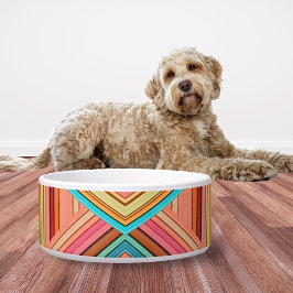 Mjuk flerfärgad diamant och ränder