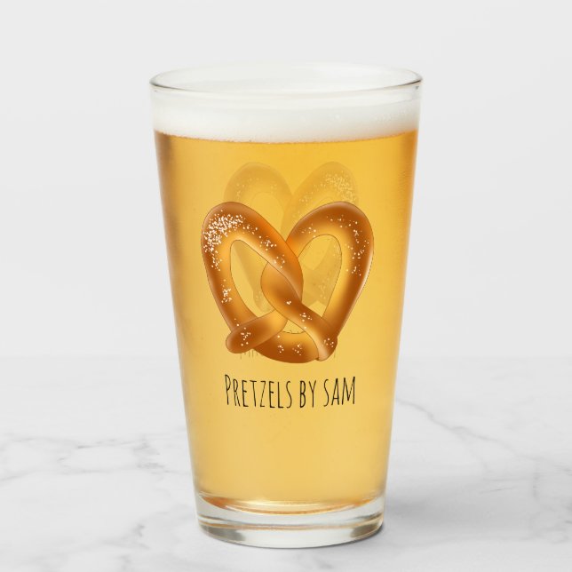 Mjuk förtzel med salt glaskopp (Framsida fylld)