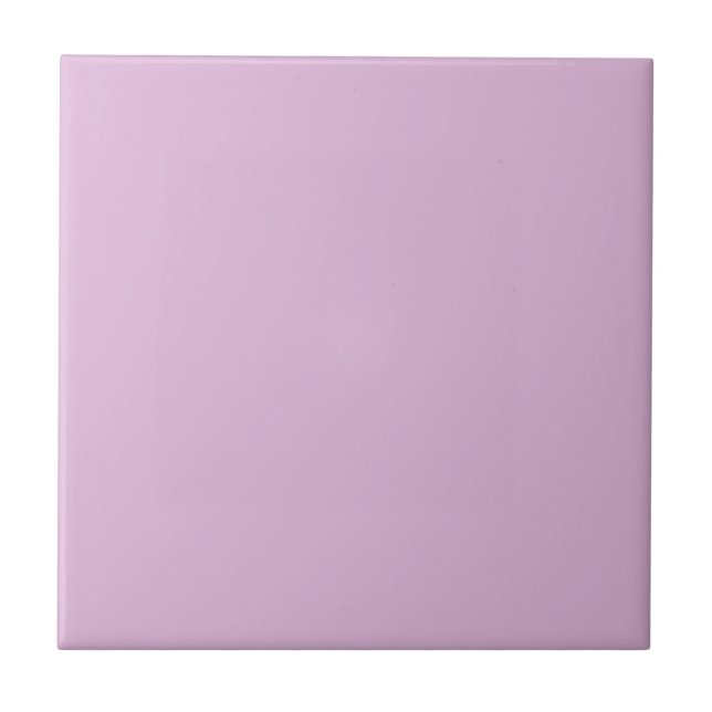 Mjuk Fransk Lilac Solid Färg Kakelplatta (Framsidan)
