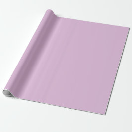 Mjuk Fransk Lilac Solid Färg Presentpapper
