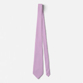 Mjuk Fransk Lilac Solid Färg Slips