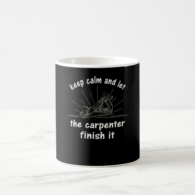 Mjuk gåva till träarbetare eller handyman kaffemugg (Center)
