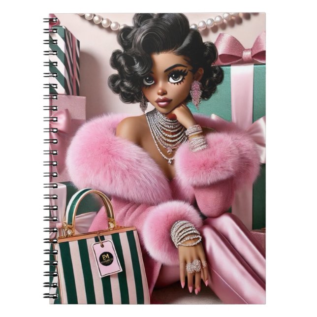 Mjuk Glam  Anteckningsbok (Framsidan)