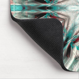 Mjuk glöd på blå sandy struktur, kaleidoskop stjär musmatta